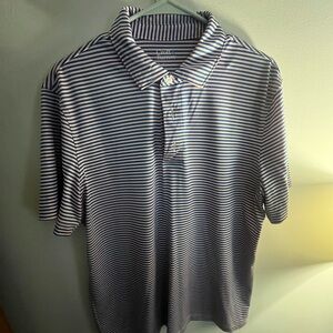 Blue & Pink Stripe Polo
